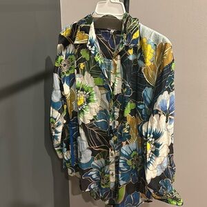 Johnny was 100% Ramie button down